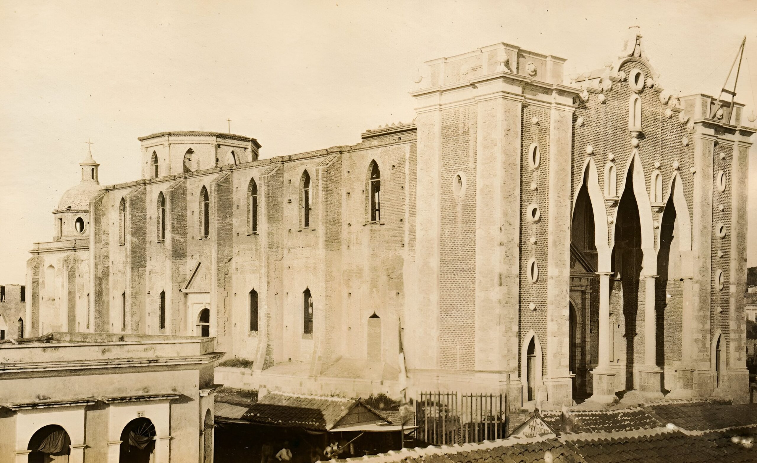 La Catedral inacabada en 1870