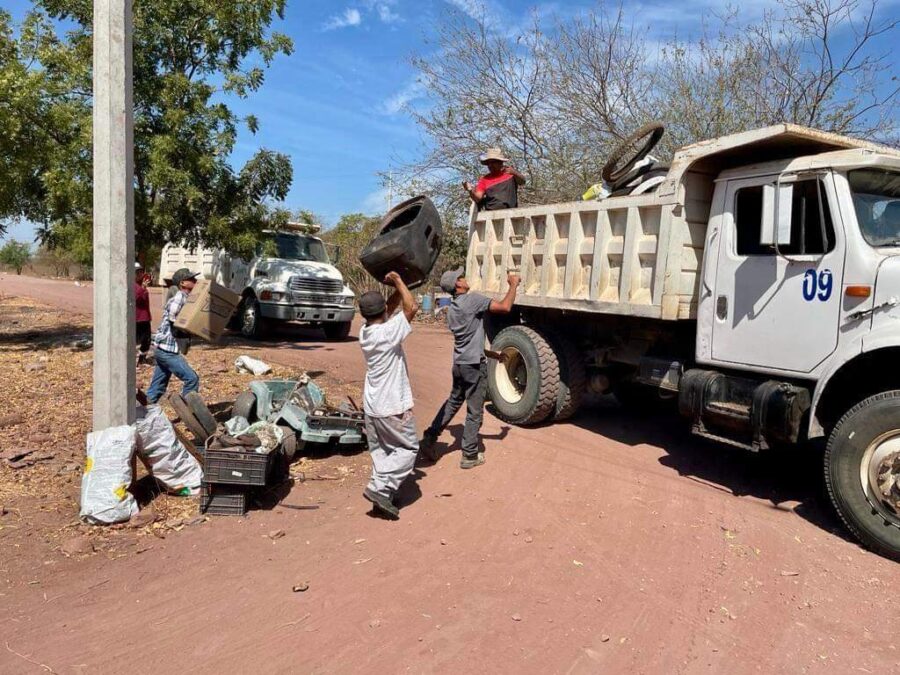 Trabajos en Elota