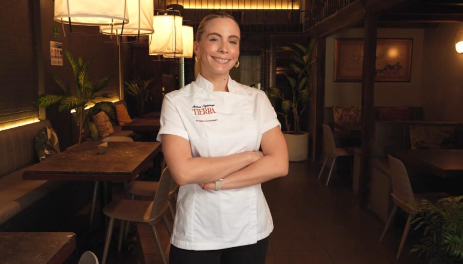 La chef Andrea Lizárraga