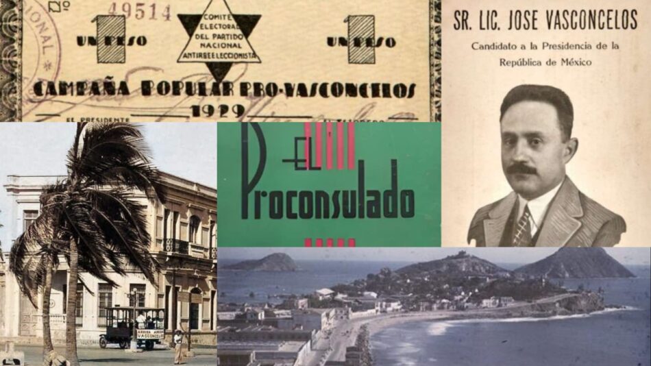 Vasconcelos en Mazatlán